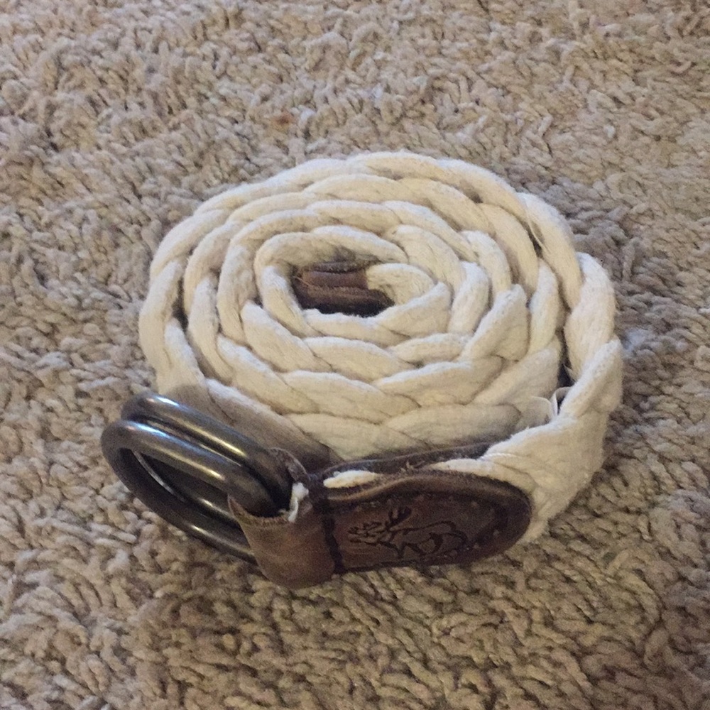 Abercrombie Braided Fabric Belt